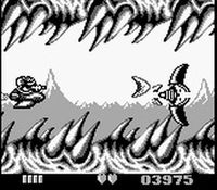 une photo d'Ã©cran de Battletoads sur Nintendo Game Boy